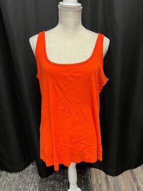 torrid Bright Orange Scoop Neck Tank